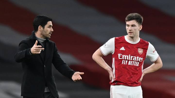 Mikel Arteta ủng hộ Kieran Tierney trong bối cảnh các cuộc đàm phán trở lại Celtic